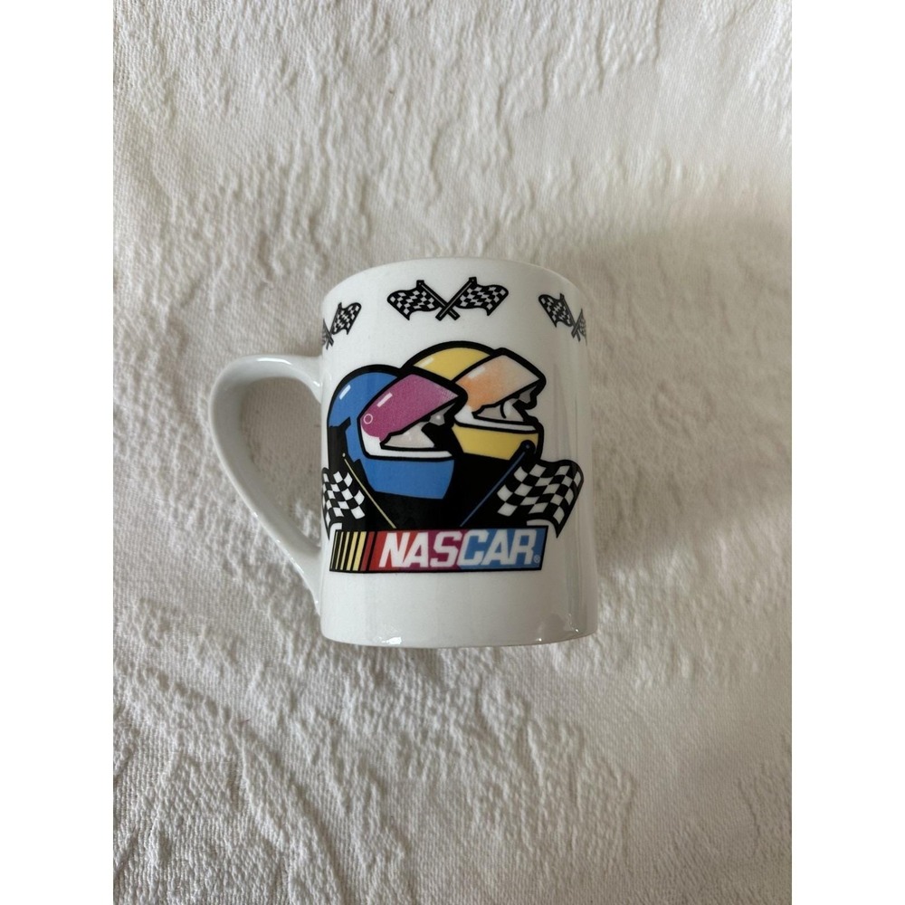 Vintage 2002 NASCAR Gibson Mug Coffee Cup Great Gift Good Condition